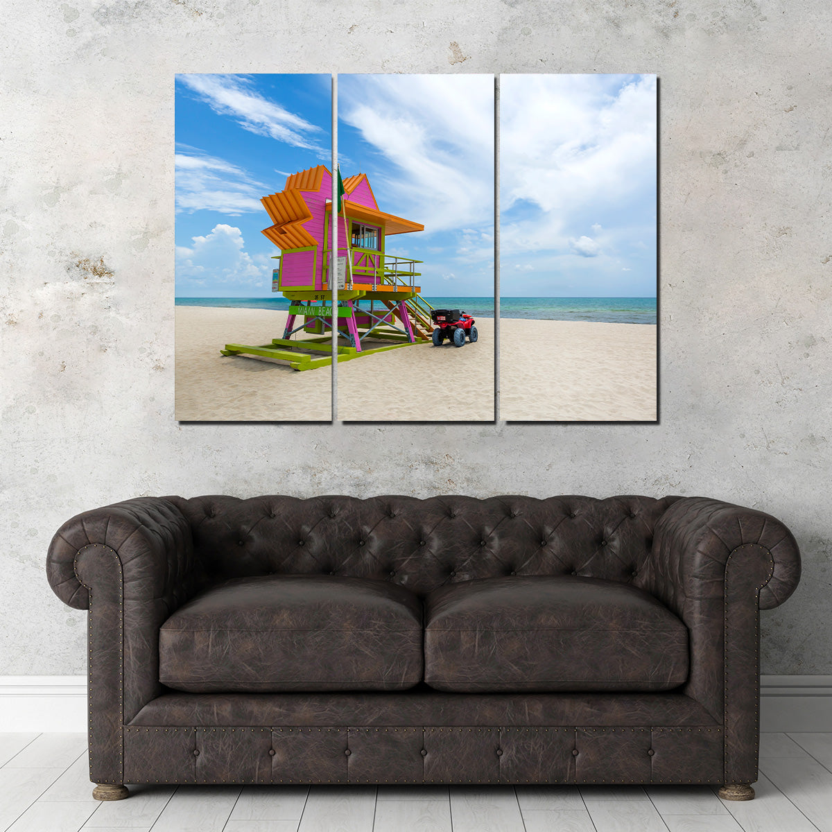 MIAMI BEACH Summer Feeling Wall Art