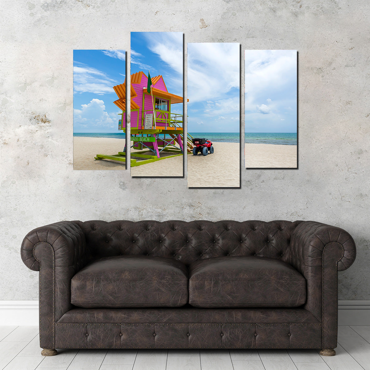 MIAMI BEACH Summer Feeling Wall Art