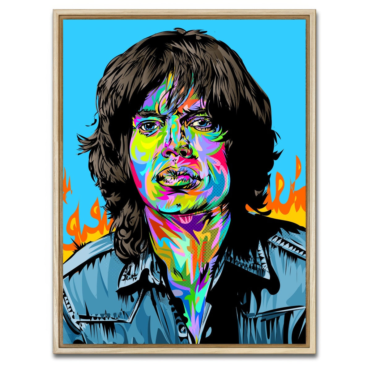 AUTO-MOCKUP WHITE | MICJAG | 1 Piece | Natural Framed Canvas | group=3x4