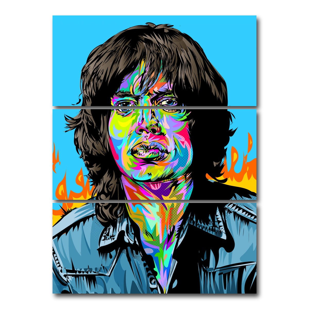 AUTO-MOCKUP WHITE | MICJAG | 3 Piece | Gallery Wrap Canvas | group=8x18_stacked