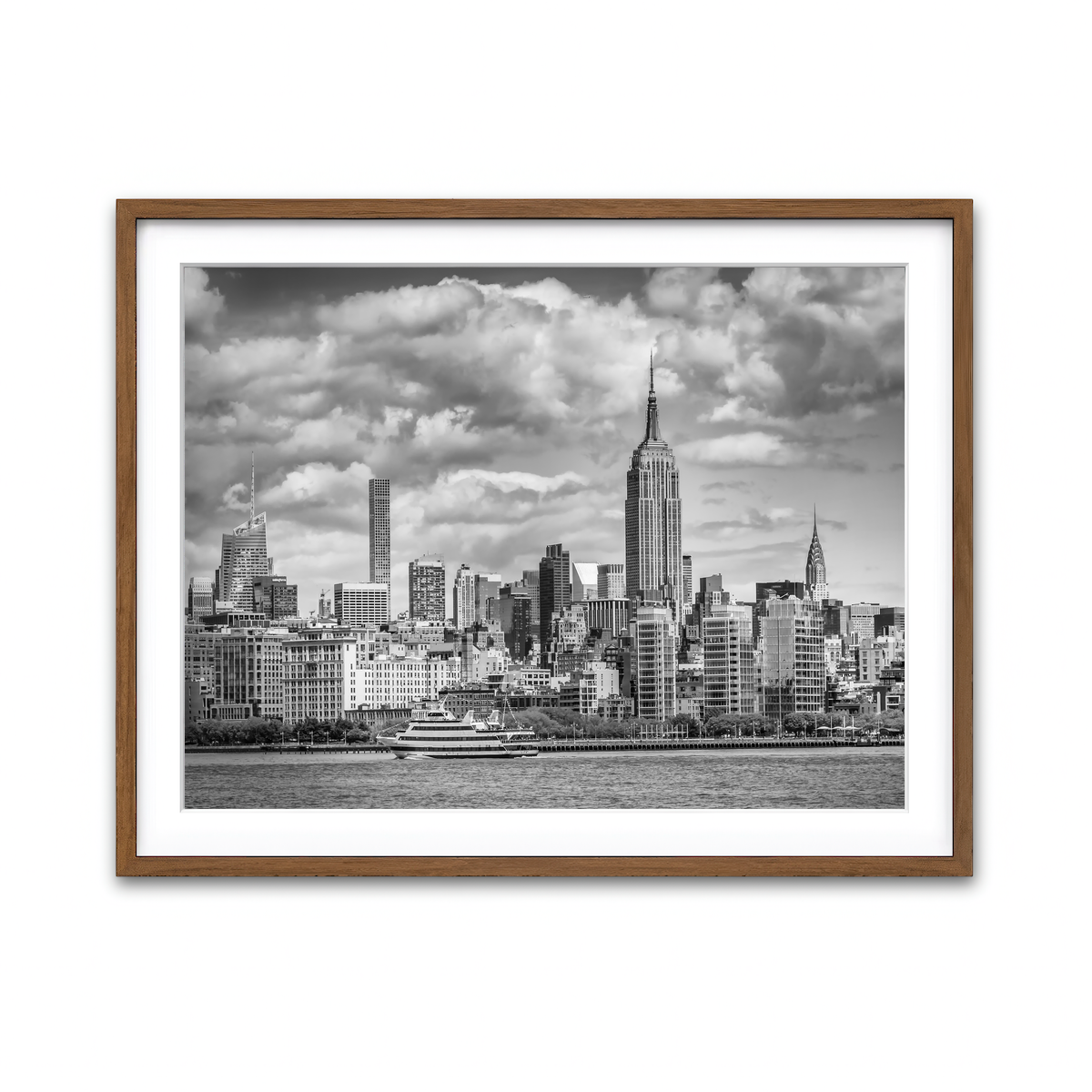 Framed Print 4x3 Walnut