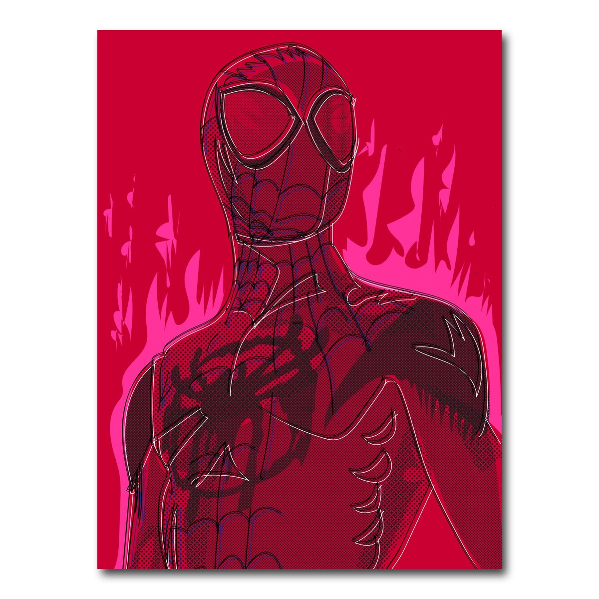 AUTO-MOCKUP WHITE | MILES Gonzalo MORALES | 1 Piece | Gallery Wrap Canvas | group=3x4