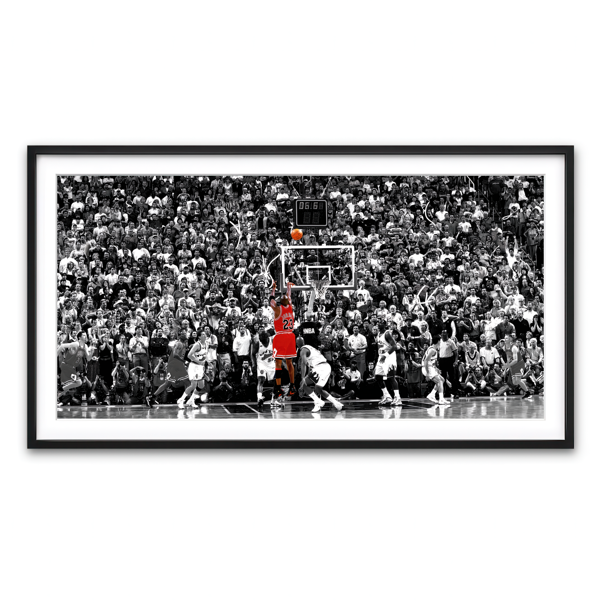 MJ '98 Finals Game Winner Wall Art