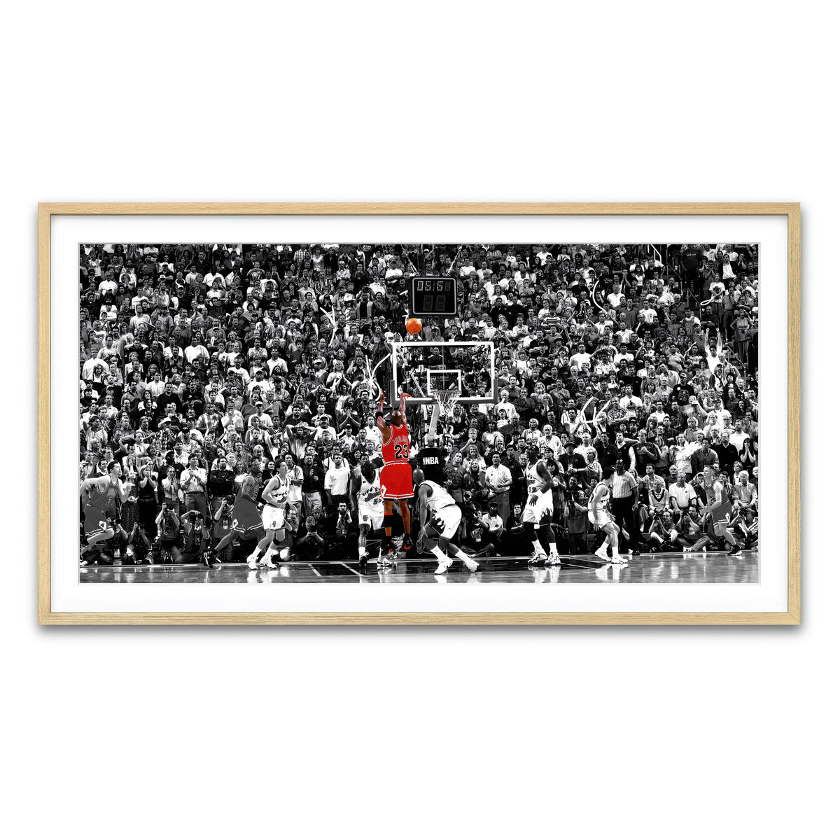 MJ '98 Finals Game Winner Wall Art