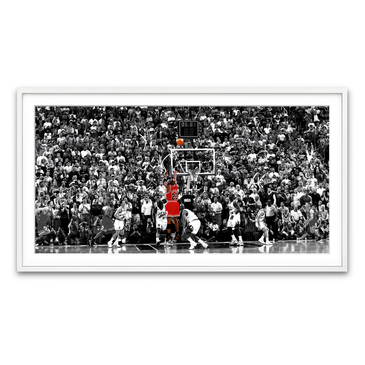 MJ '98 Finals Game Winner Wall Art