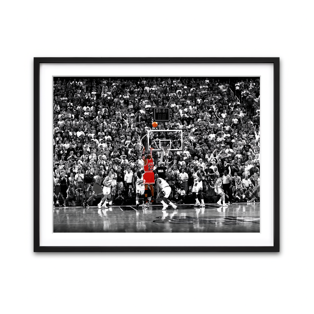 MJ '98 Finals Game Winner Wall Art