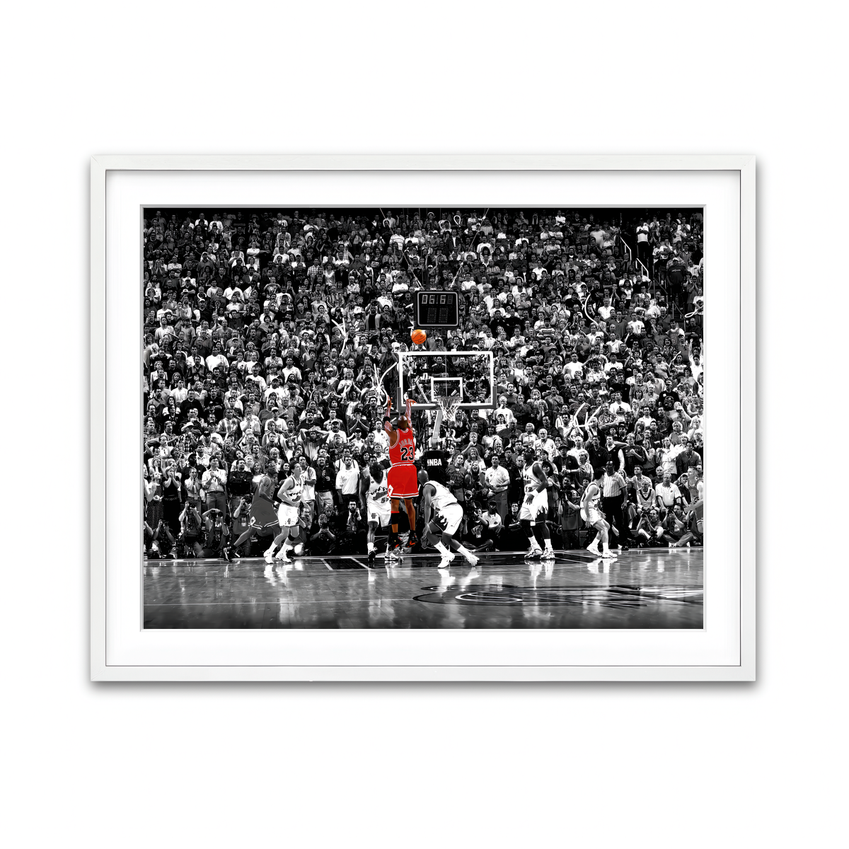 MJ '98 Finals Game Winner Wall Art
