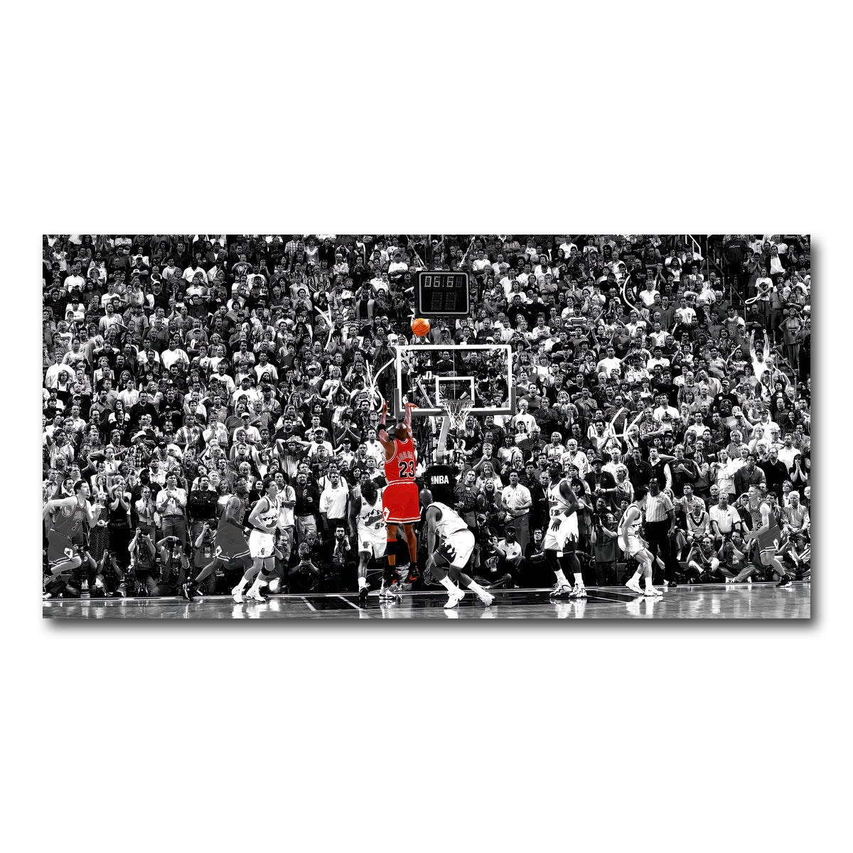 MJ '98 Finals Game Winner Wall Art