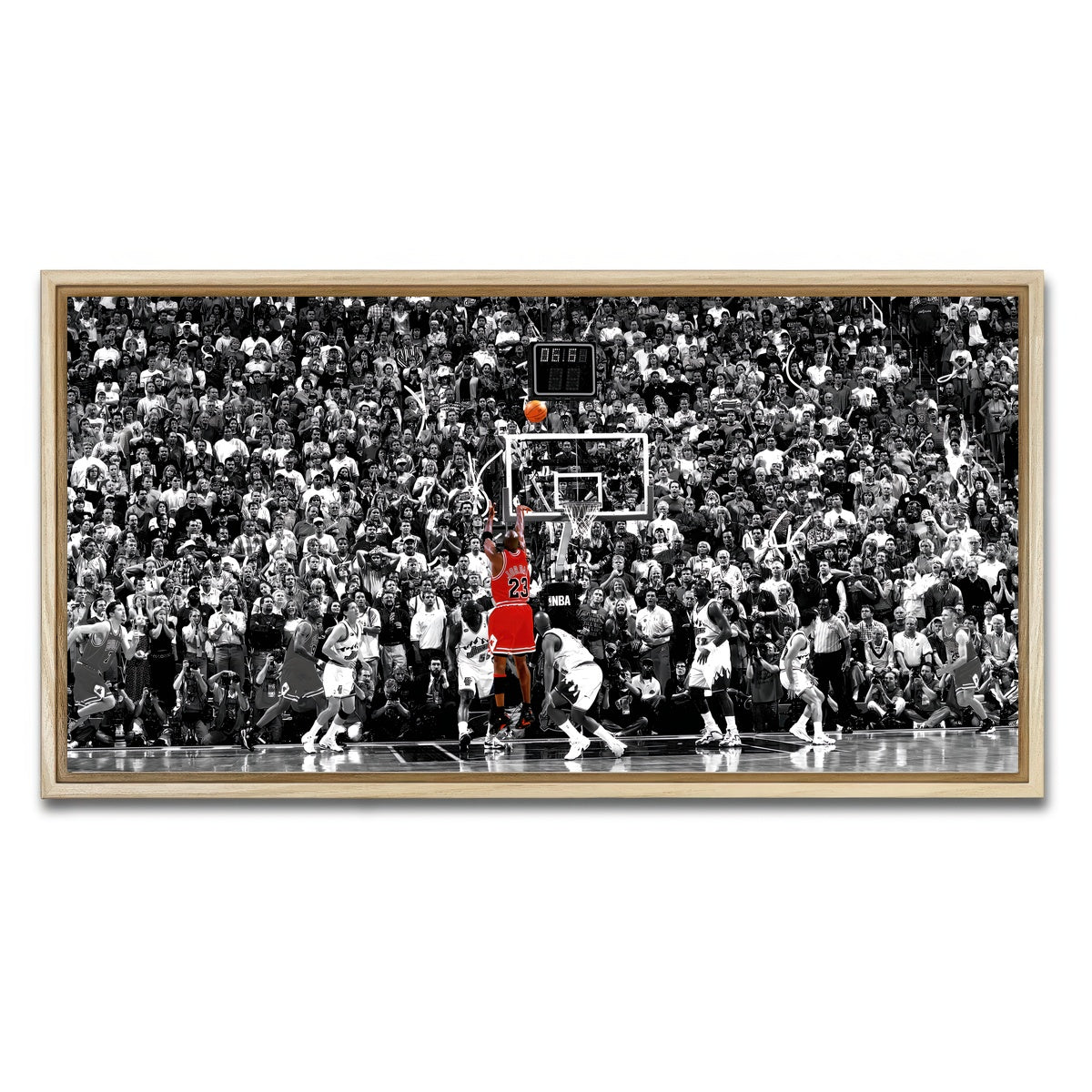 MJ '98 Finals Game Winner Wall Art