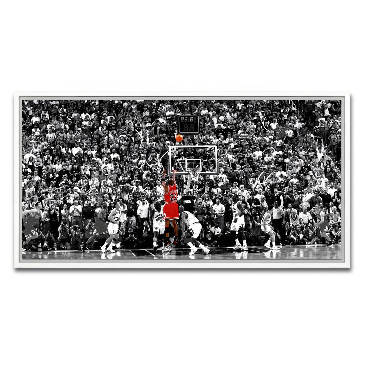MJ '98 Finals Game Winner Wall Art