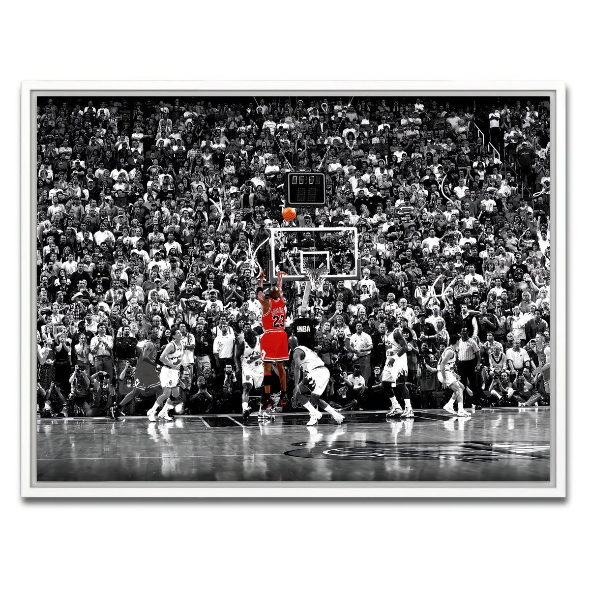 MJ '98 Finals Game Winner Wall Art