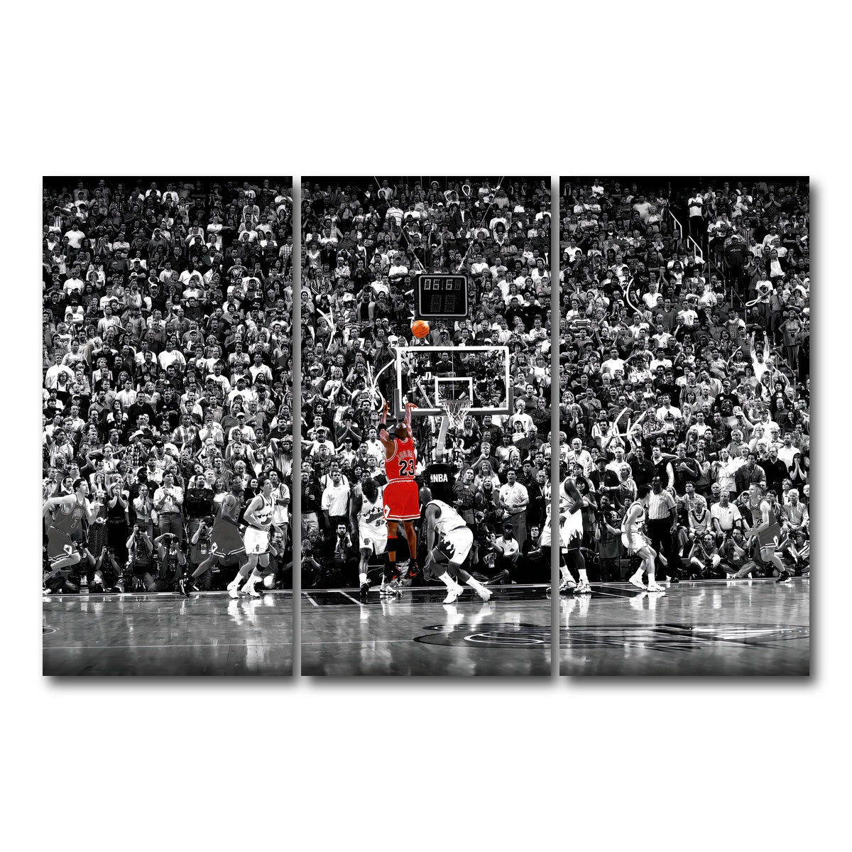 MJ '98 Finals Game Winner Wall Art