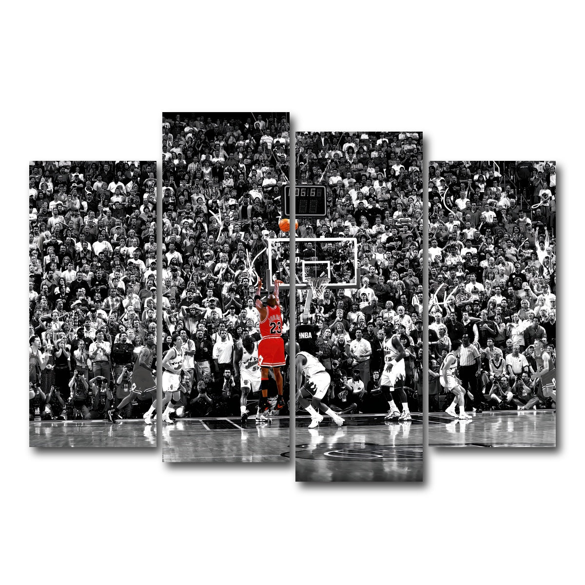 MJ '98 Finals Game Winner Wall Art