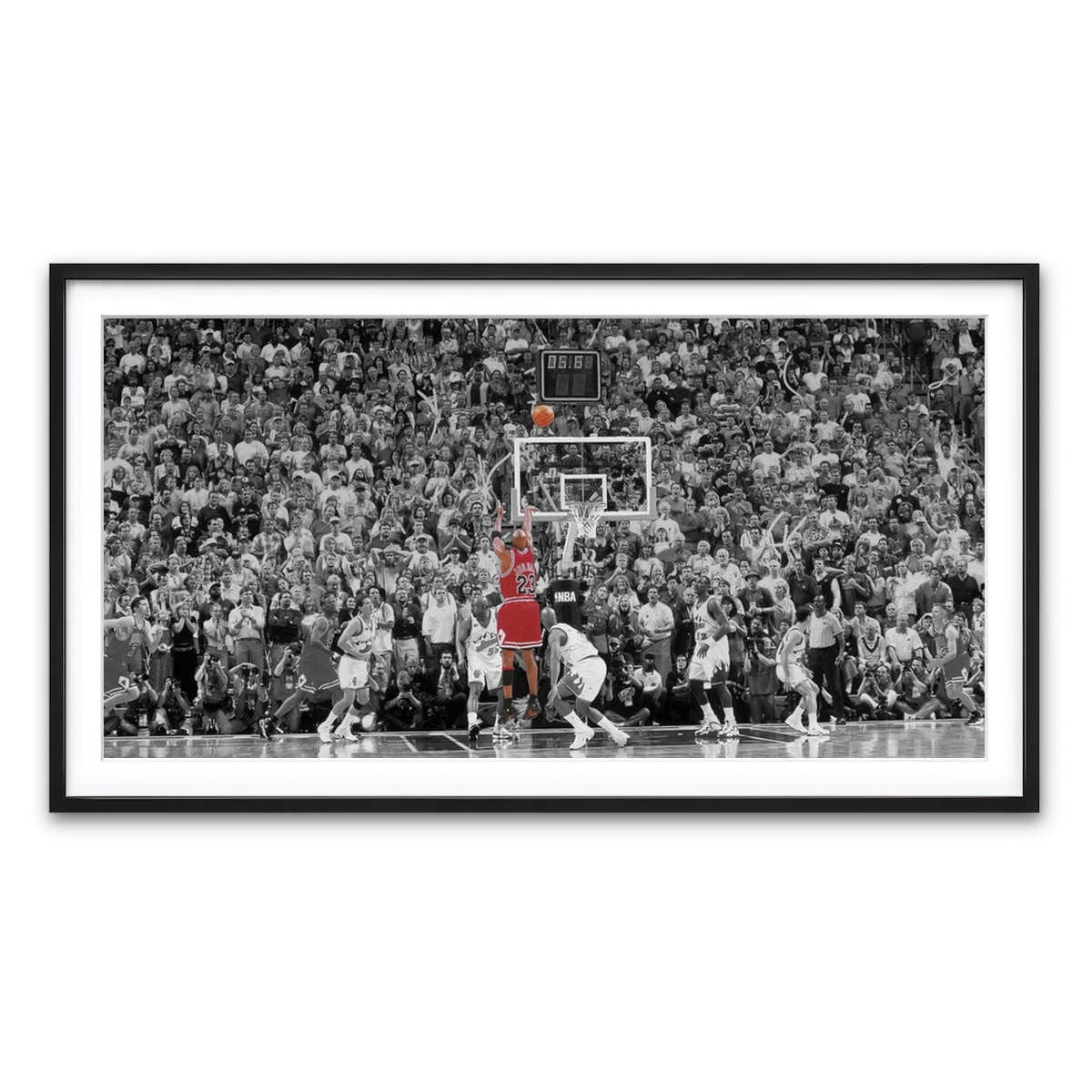 Framed Print 2x1 Black