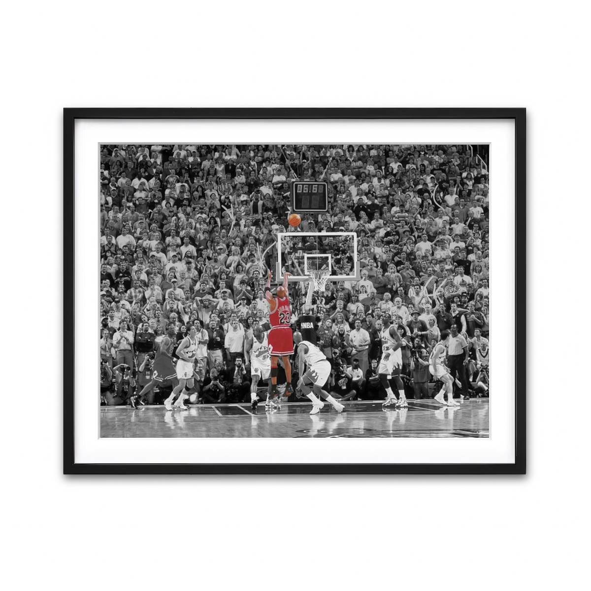 Framed Print 4x3 Black