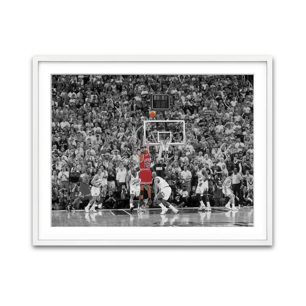 Framed Print 4x3 White