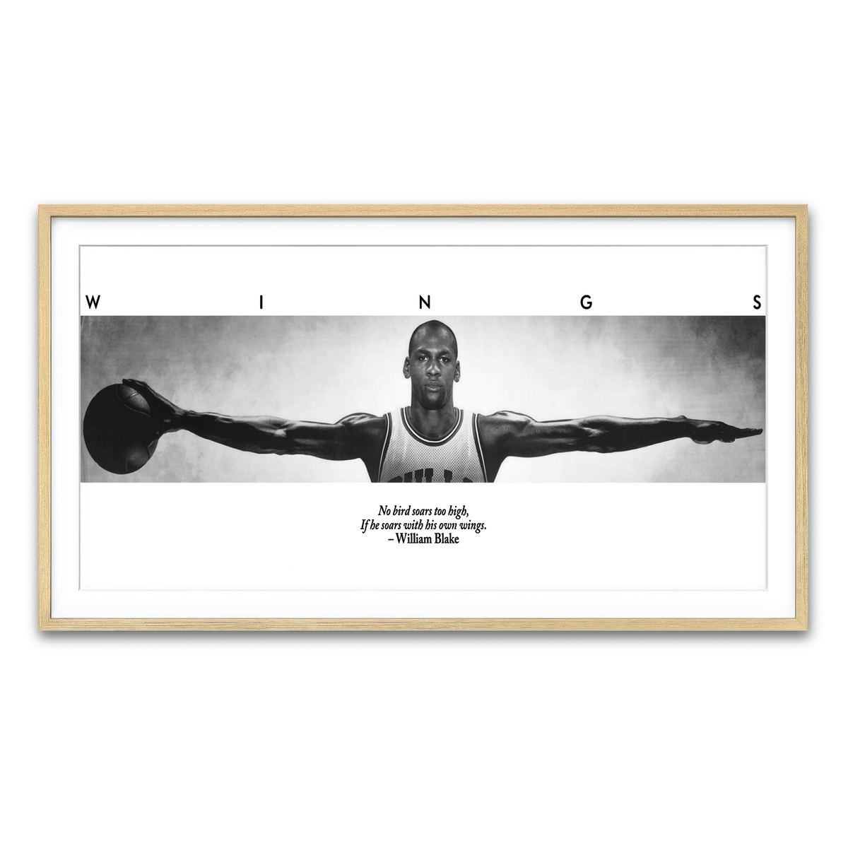 Framed Print 2x1 Natural