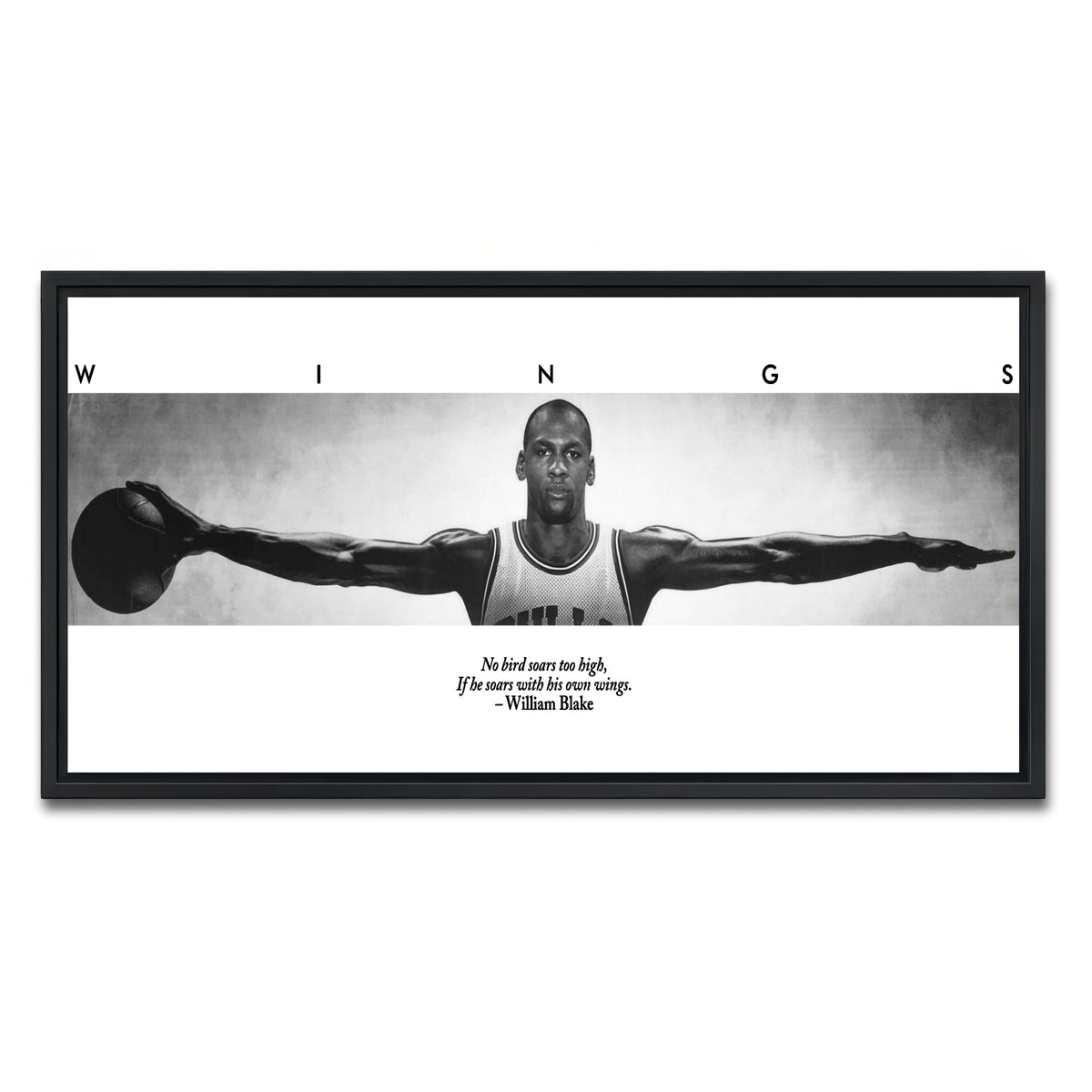 AUTO-MOCKUP WHITE | MJ Wings | 1 Piece | Black Frame | group=2x1