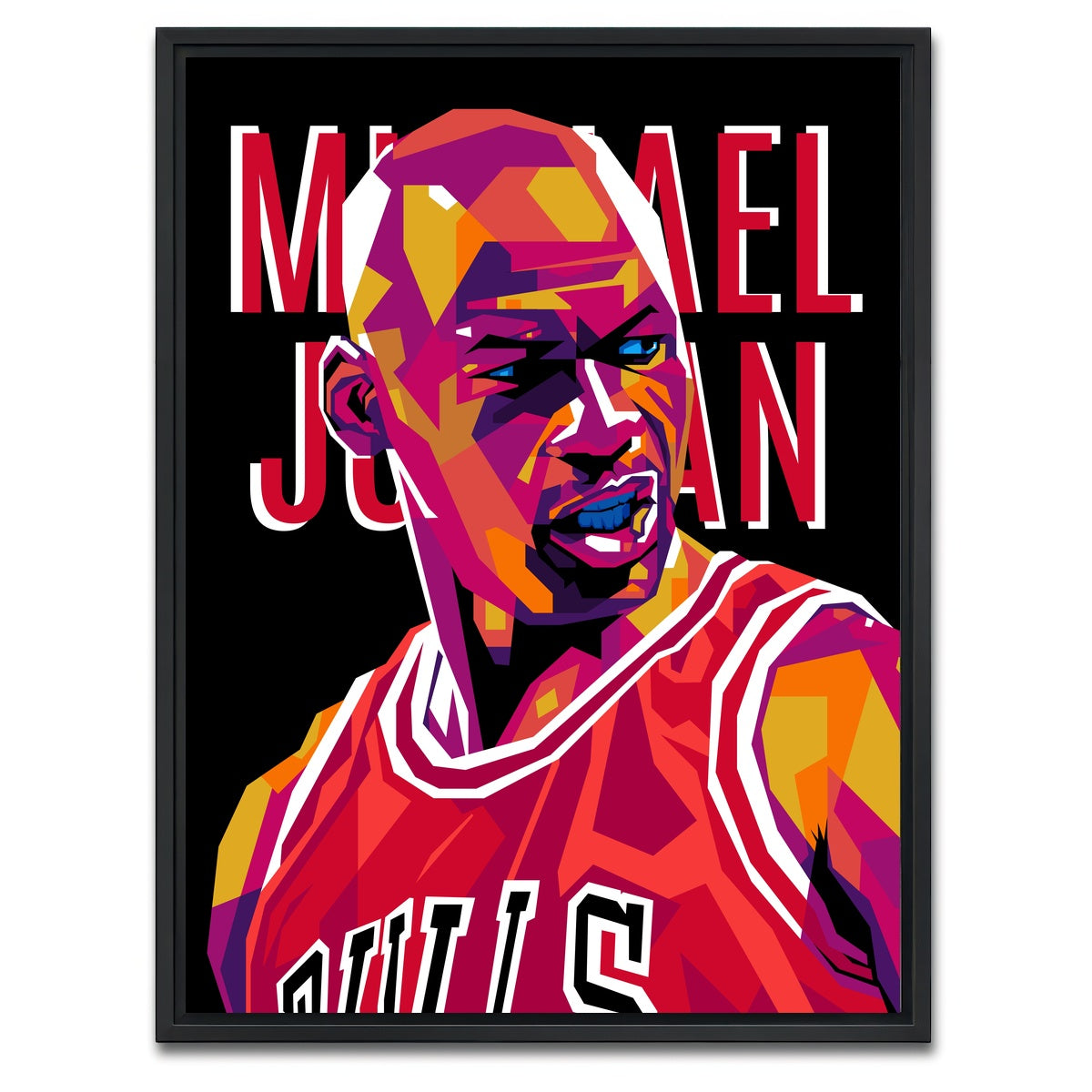 AUTO-MOCKUP WHITE | MJ | 1 Piece | Black Framed Canvas | group=3x4