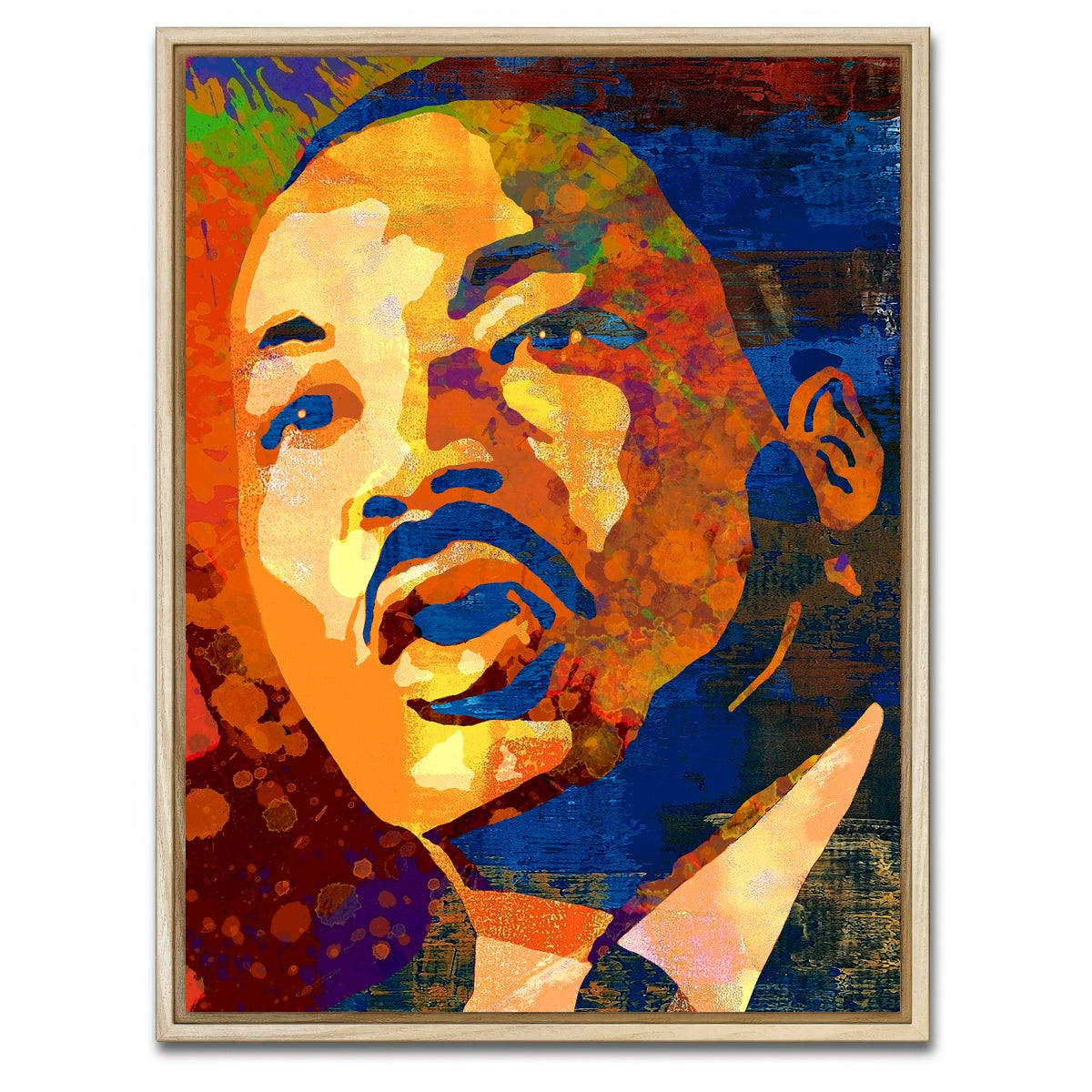 AUTO-MOCKUP WHITE | MLK | 1 Piece | Natural Framed Canvas | group=3x4