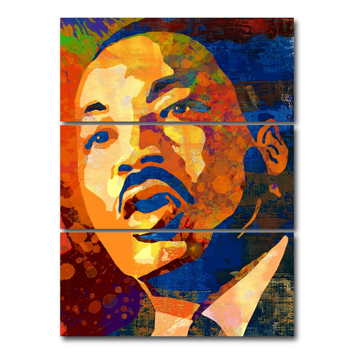 AUTO-MOCKUP WHITE | MLK | 3 Piece | Gallery Wrap Canvas | group=8x18_stacked
