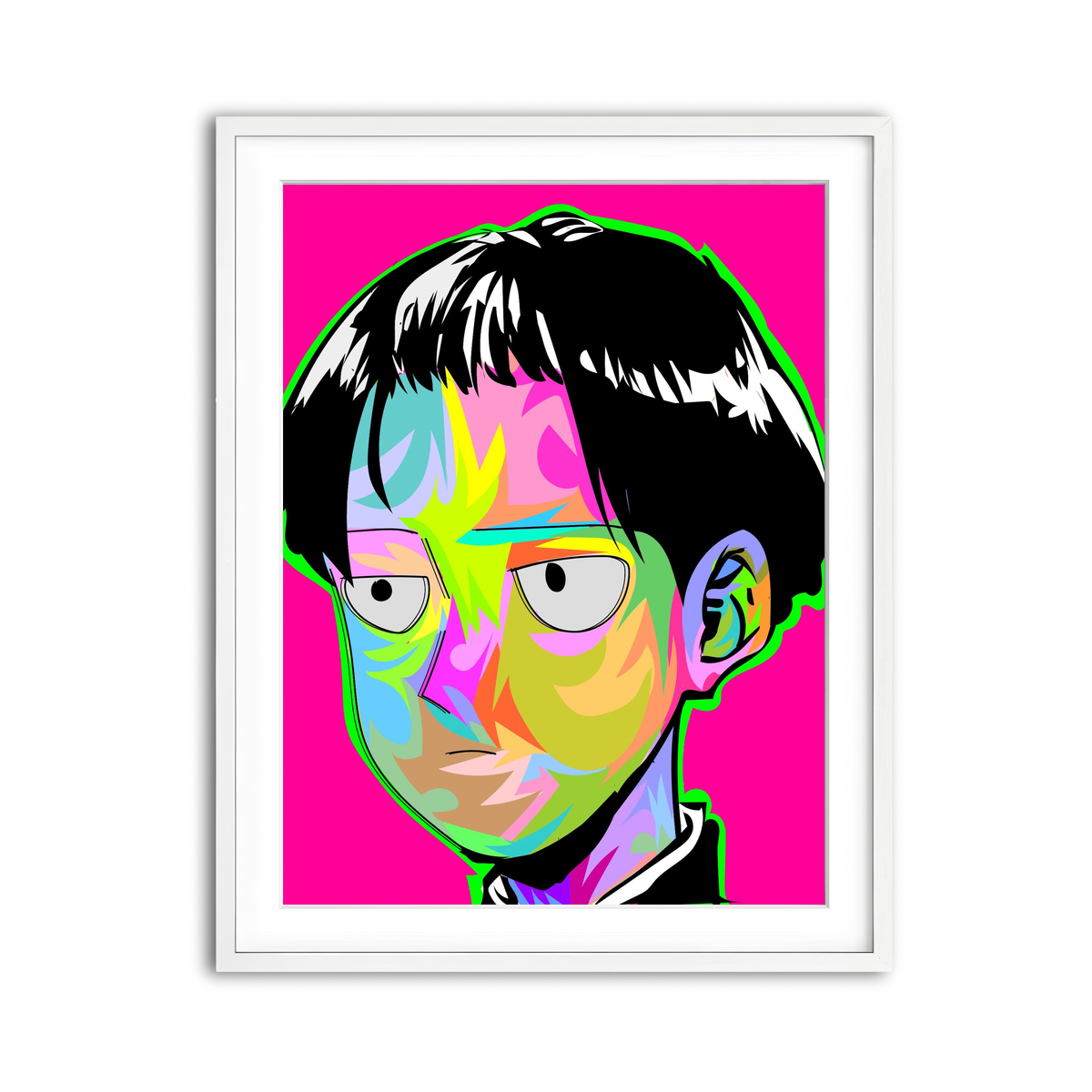 Framed Print 3x4 White