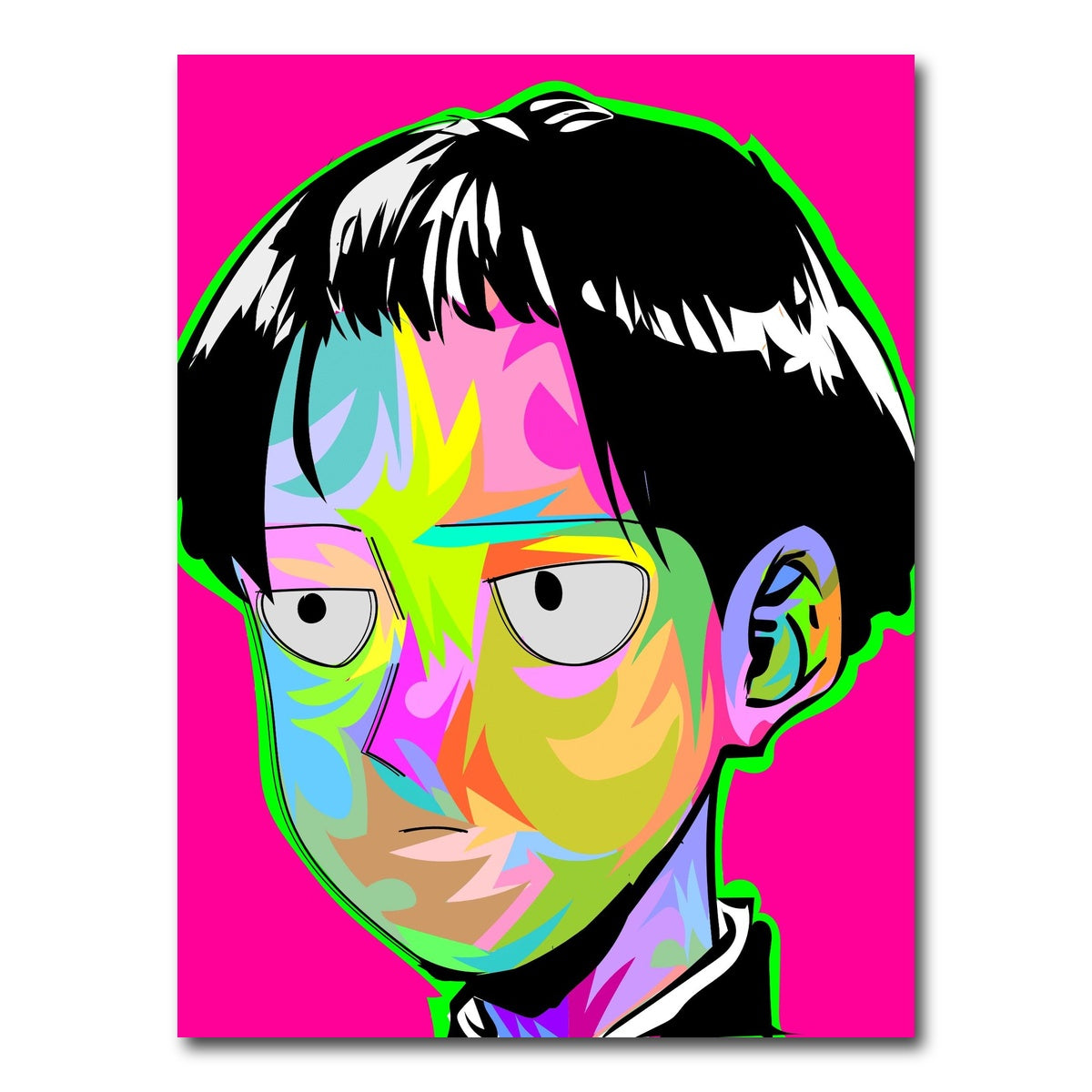 AUTO-MOCKUP WHITE | MOB PSYCHO | 1 Piece | Gallery Wrap Canvas | group=3x4