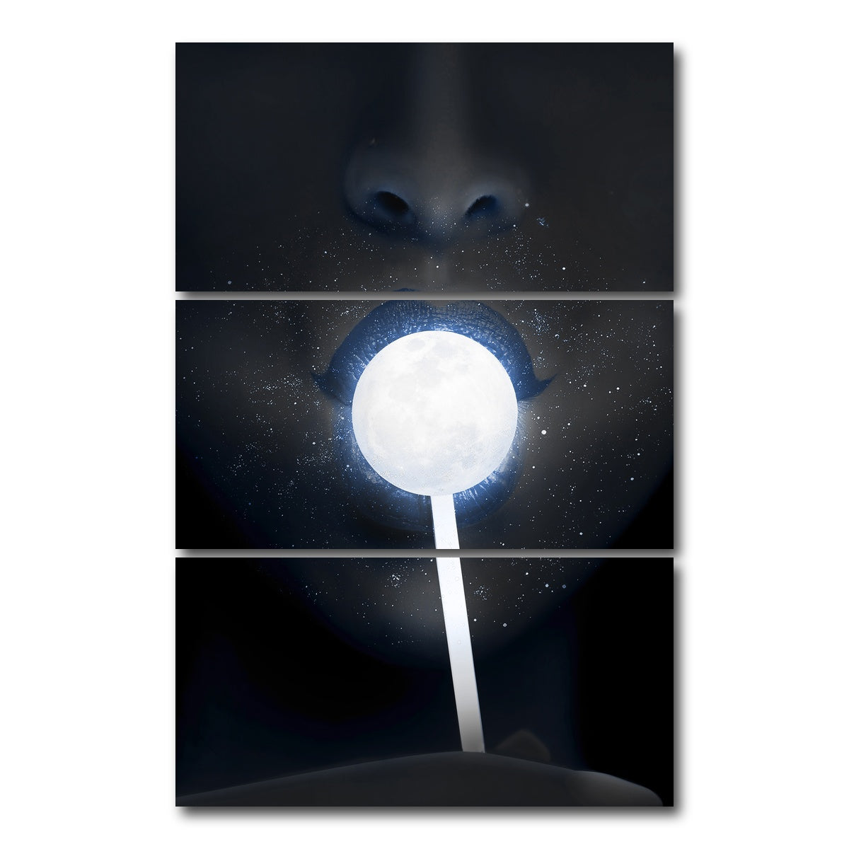 AUTO-MOCKUP WHITE | MOONCANDY | 3 Piece | Gallery Wrap Canvas | group=12x24_stacked