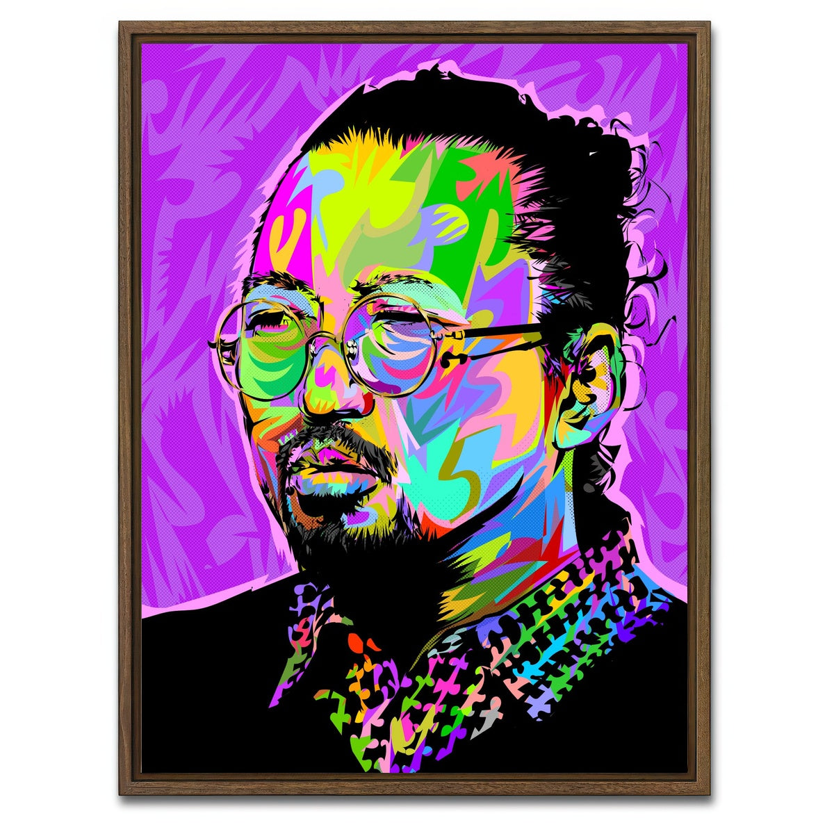 AUTO-MOCKUP WHITE | MURAKAMI | 1 Piece | Walnut Framed Canvas | group=3x4