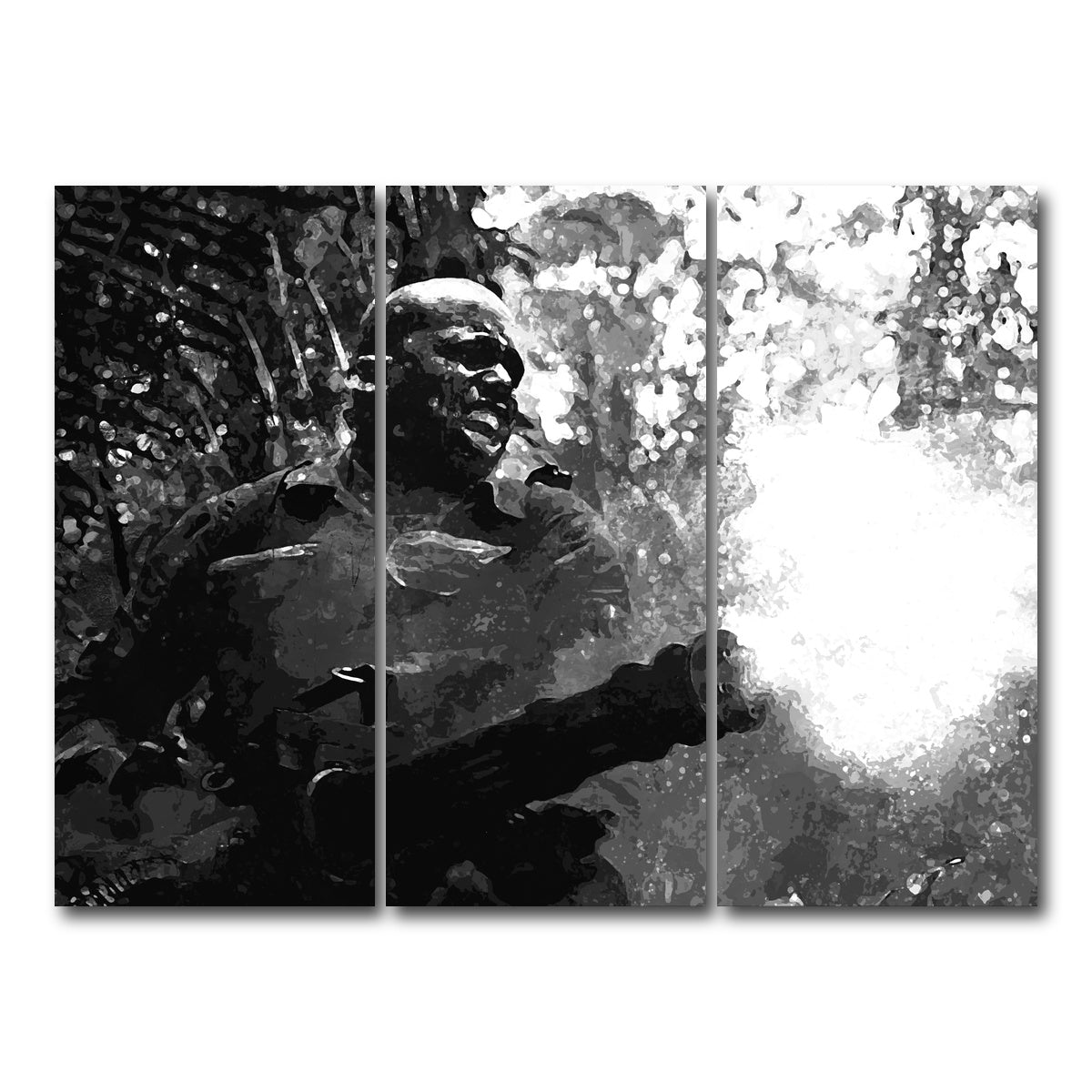 AUTO-MOCKUP WHITE | Mac Eliot Grayscale | 3 Piece | Gallery Wrap Canvas | group=8x18