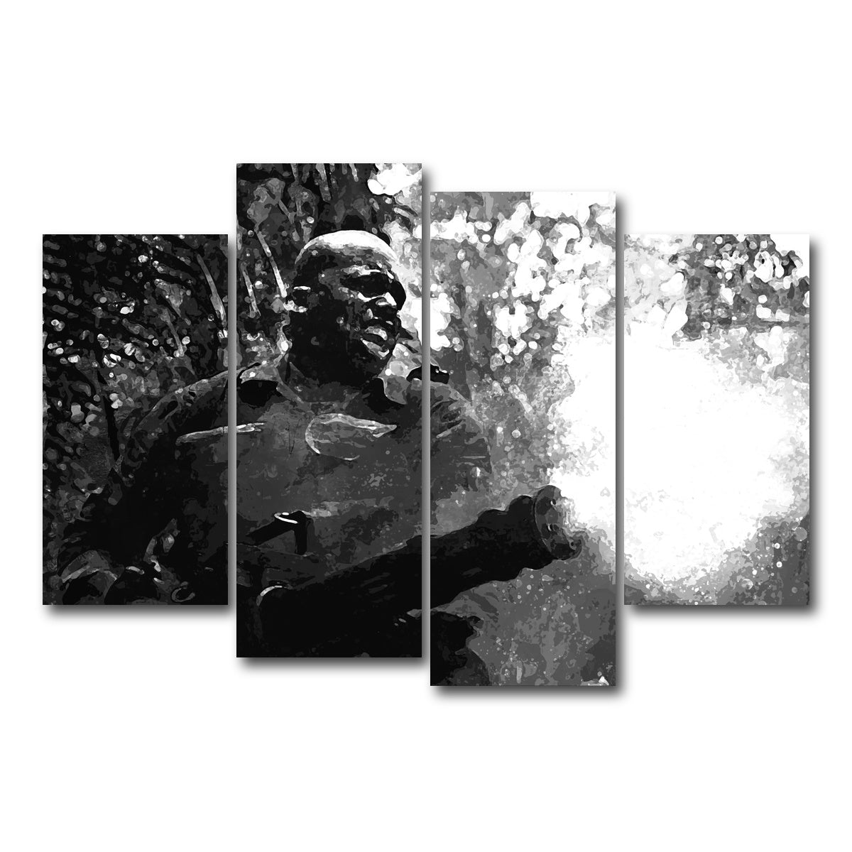 AUTO-MOCKUP WHITE | Mac Eliot Grayscale | 4 Piece | Gallery Wrap Canvas | group=4_short