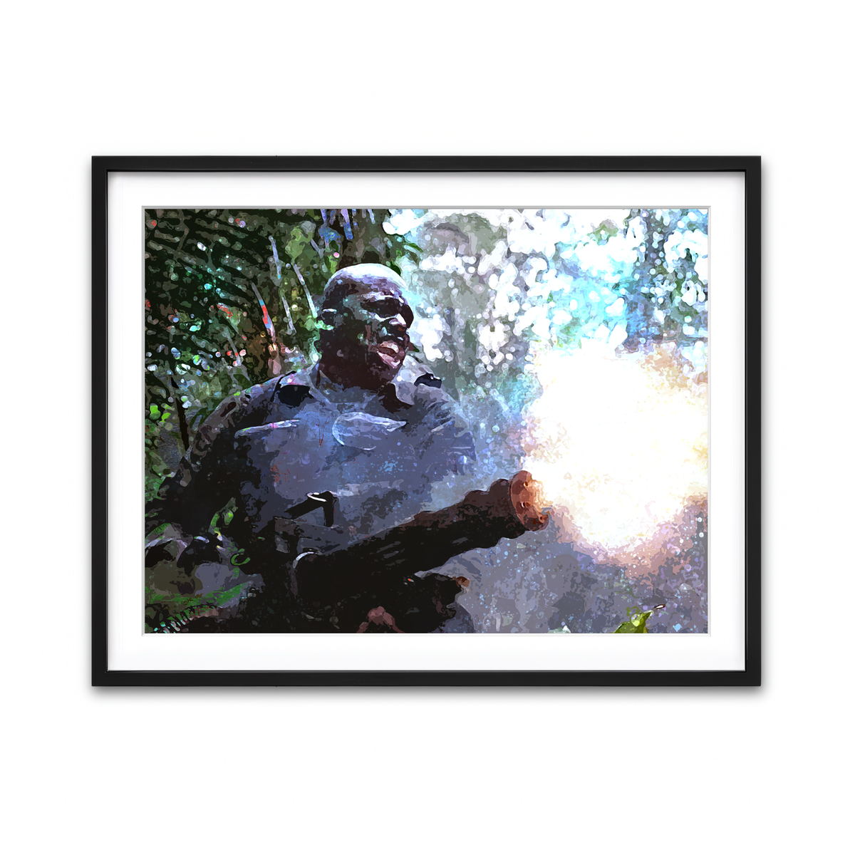 Framed Print 4x3 Black