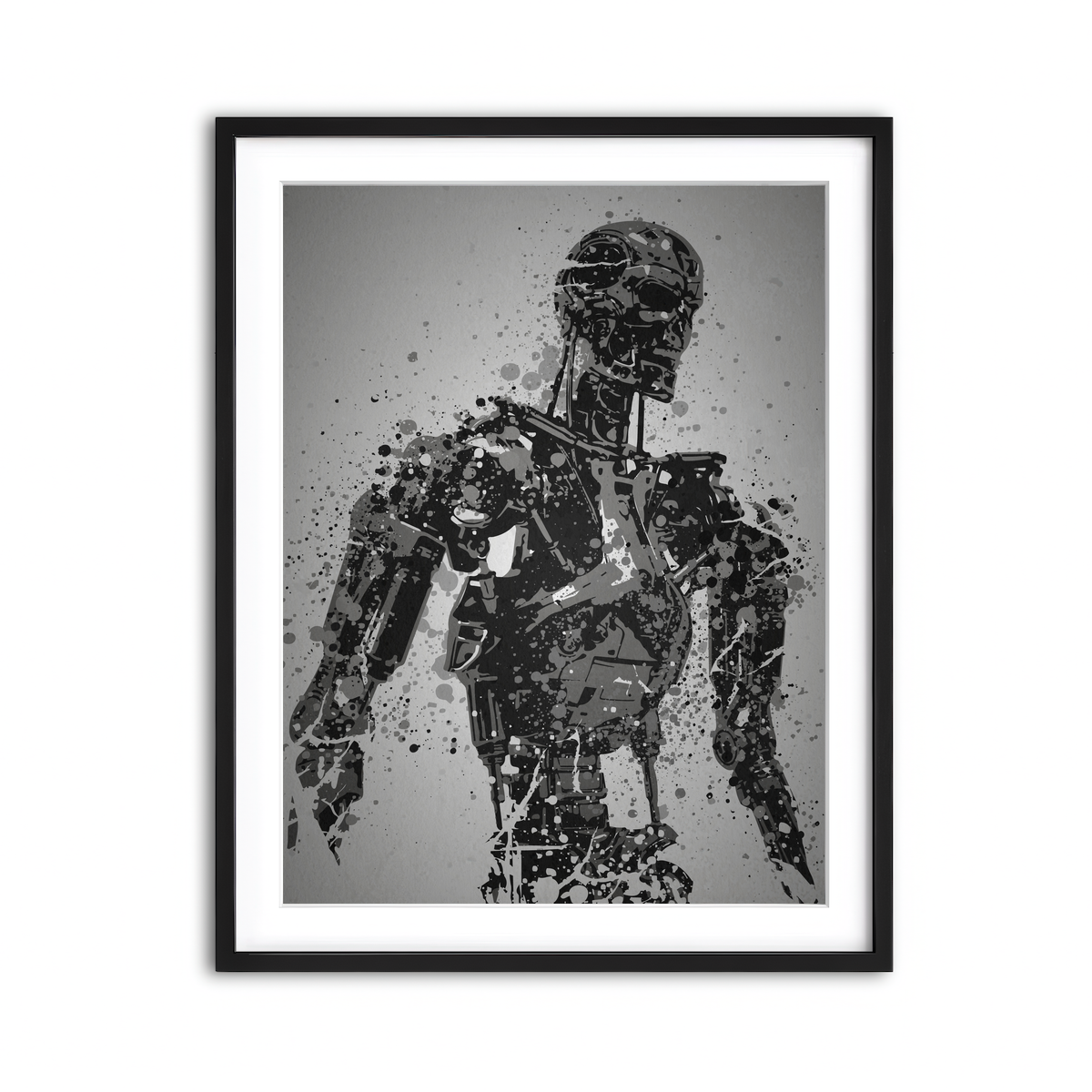 Framed Print 3x4 Black