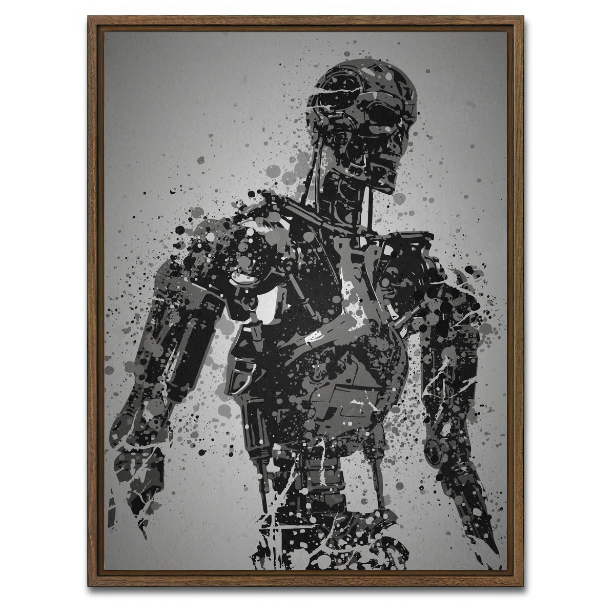 AUTO-MOCKUP WHITE | Machine | 1 Piece | Walnut Framed Canvas | group=3x4