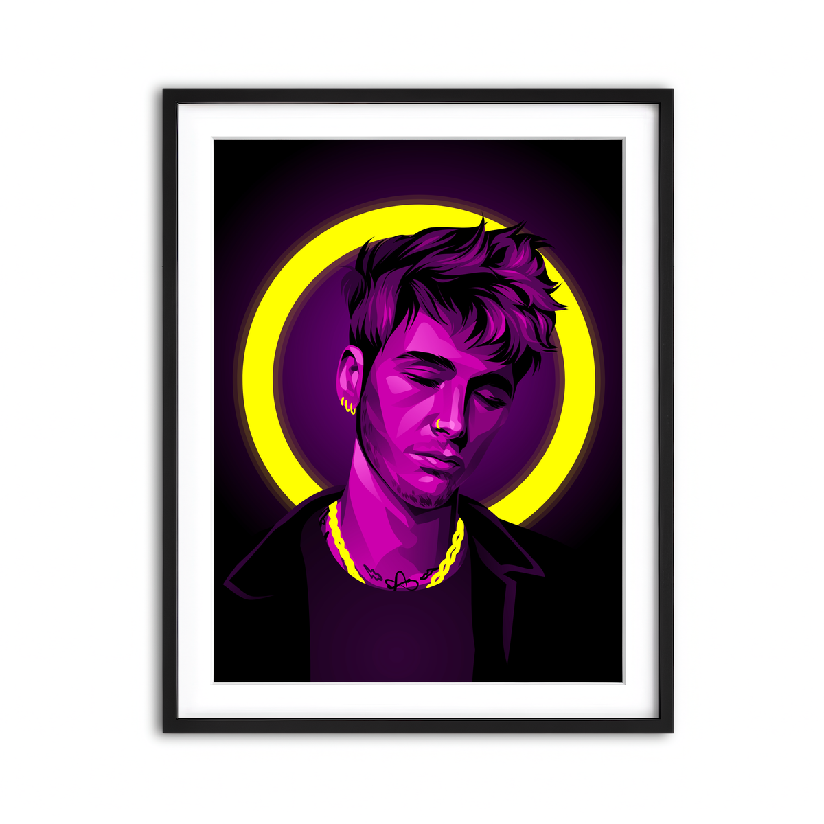 Framed Print 3x4 Black