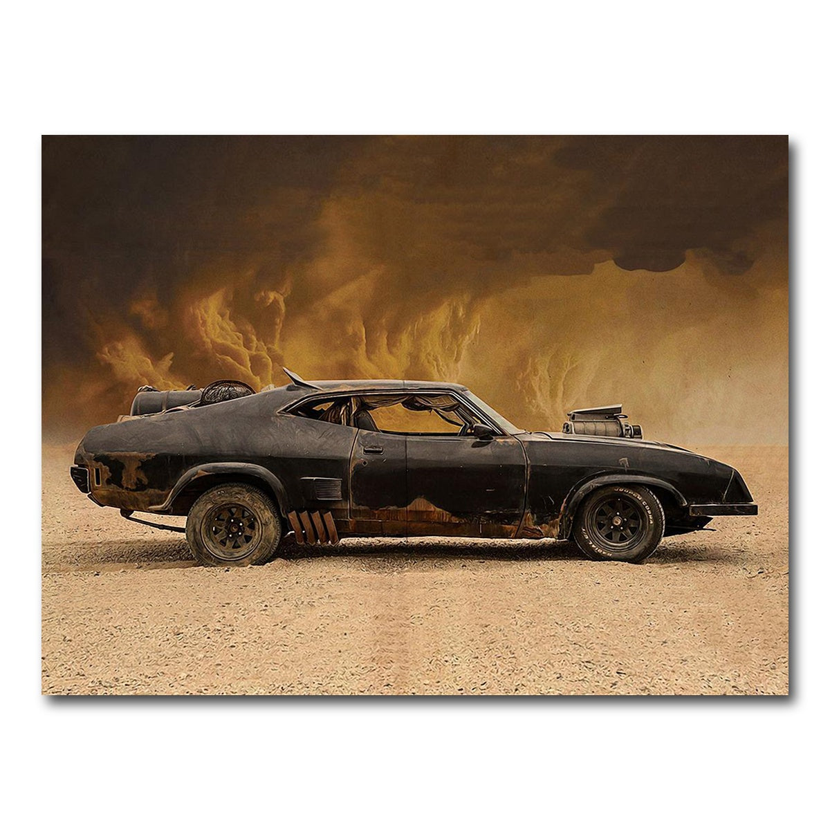 AUTO-MOCKUP WHITE | Mad Max Falcon | 1 Piece | Gallery Wrap Canvas | group=4x3
