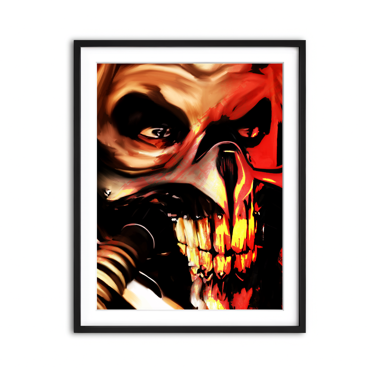 Framed Print 3x4 Black