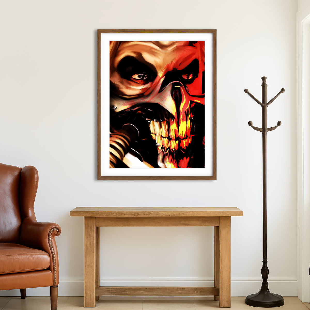 AUTO-MOCKUP ROOM | Mad Max Fury Road Immortan Wall Art
