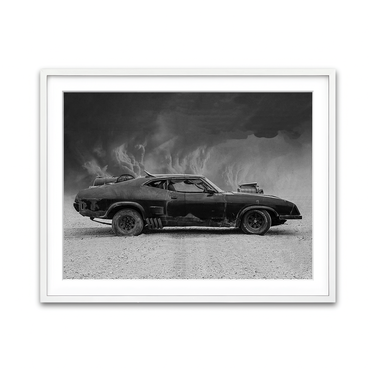 Framed Print 4x3 White