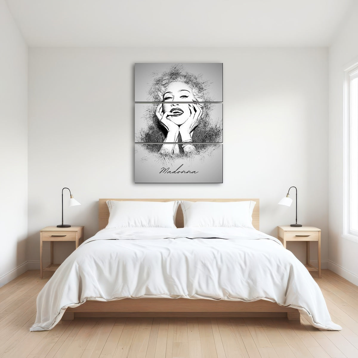 AUTO-MOCKUP ROOM | Madonna Sketch