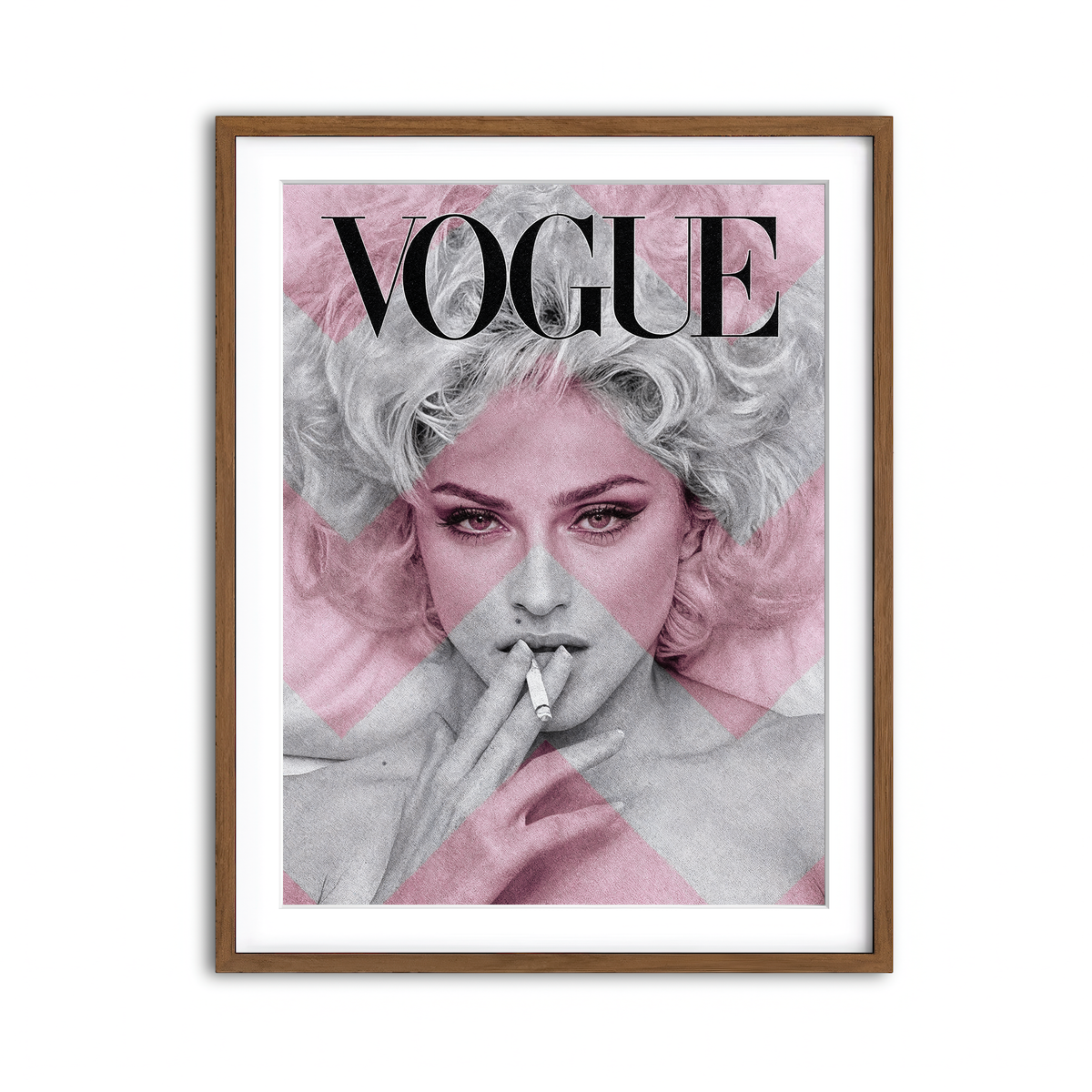 Framed Print 3x4 Walnut