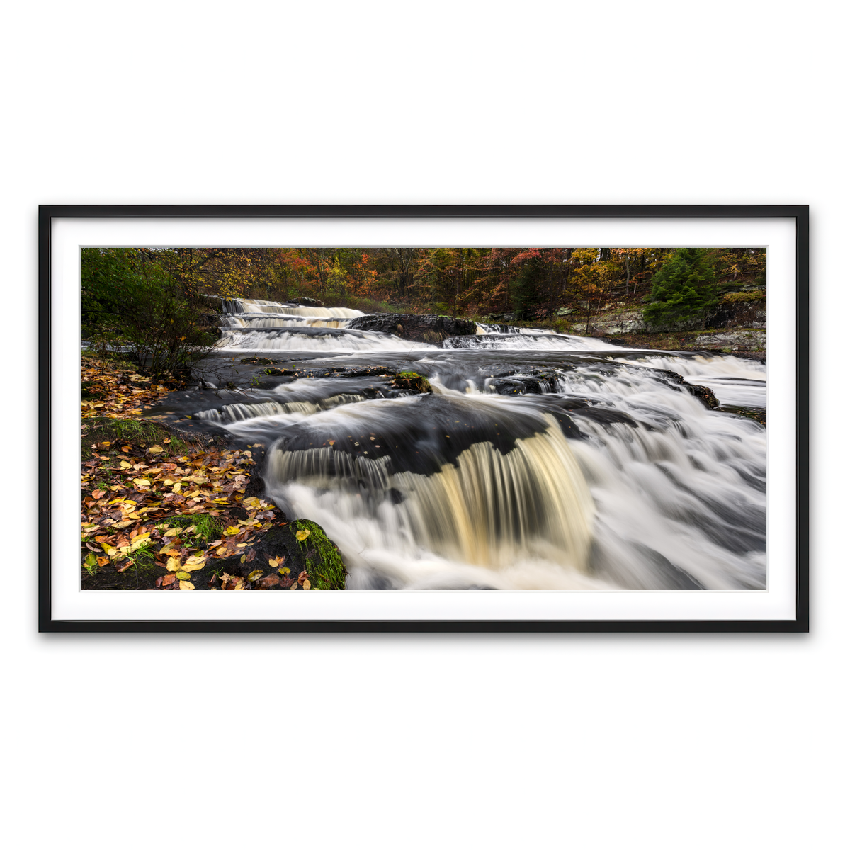 Framed Print 2x1 Black