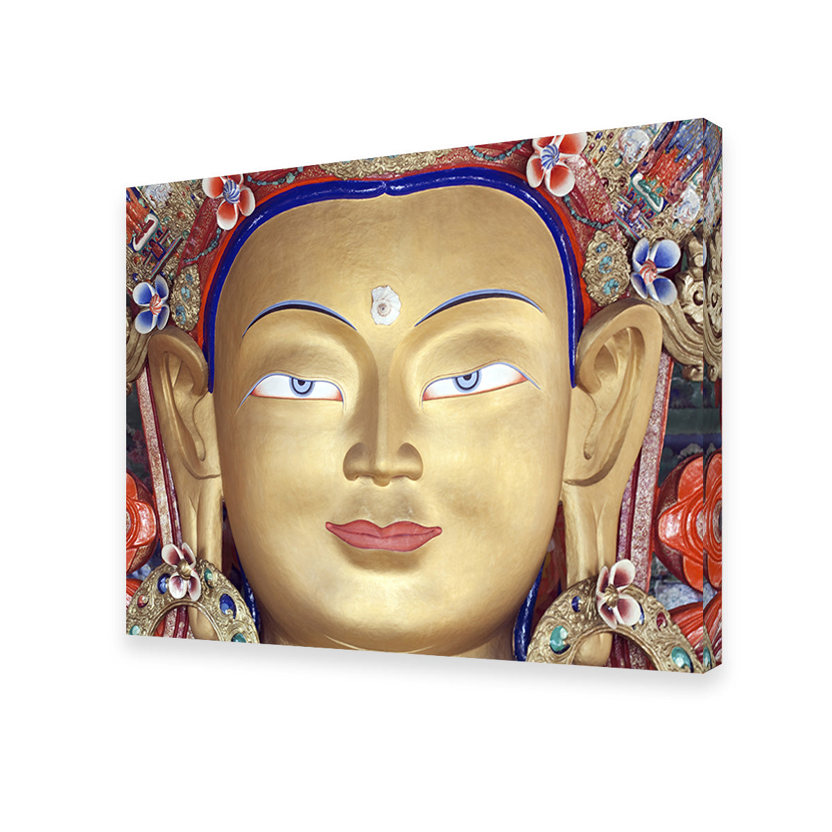 Maitreya Buddha Statue Wall Art