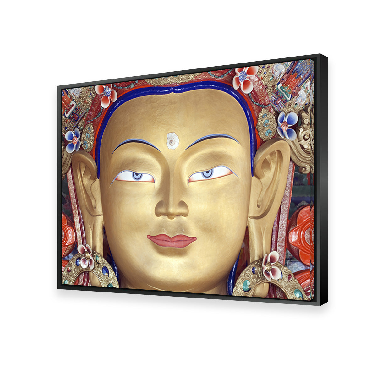 Maitreya Buddha Statue Wall Art