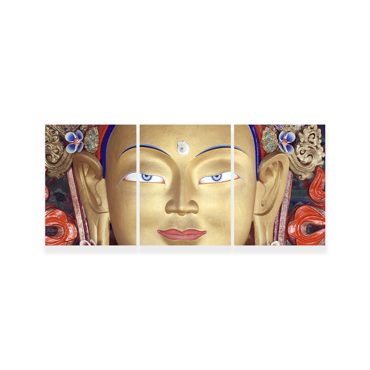 Maitreya Buddha Statue Wall Art