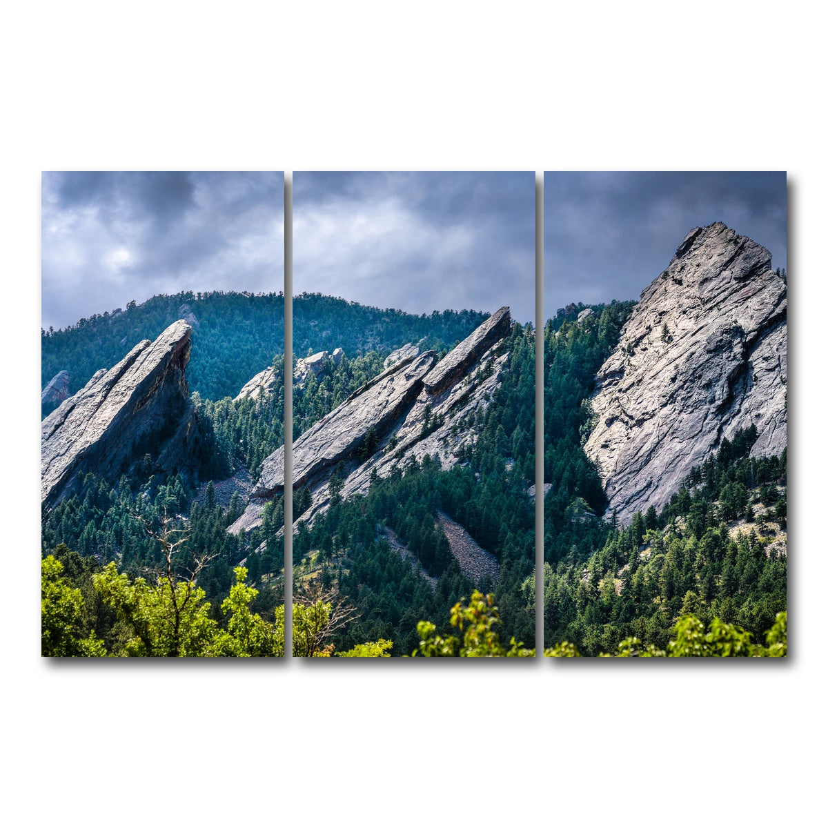 AUTO-MOCKUP WHITE | Majestic Flatirons | 3 Piece | Gallery Wrap Canvas | group=12x24