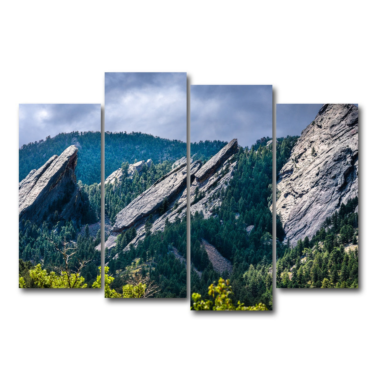 AUTO-MOCKUP WHITE | Majestic Flatirons | 4 Piece | Gallery Wrap Canvas | group=4_normal