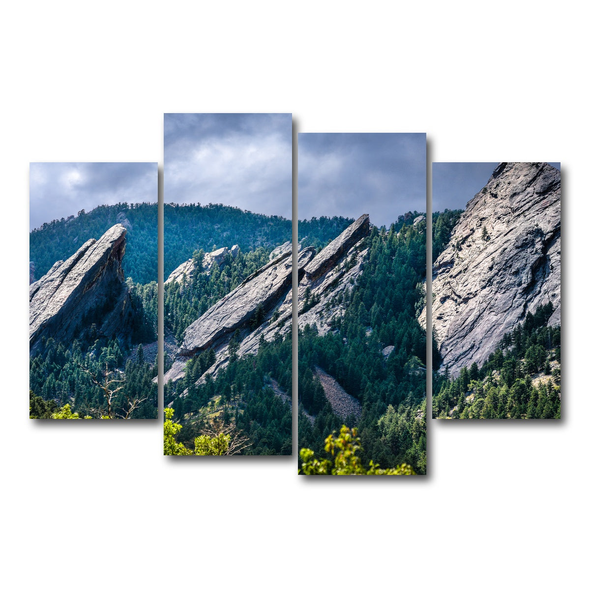 AUTO-MOCKUP WHITE | Majestic Flatirons | 4 Piece | Gallery Wrap Canvas | group=4_short