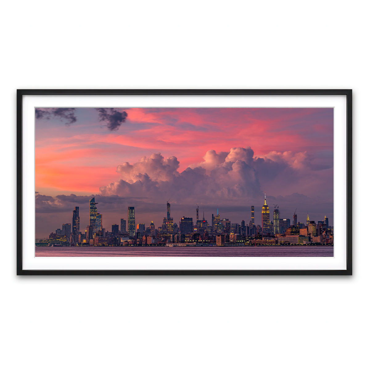 Framed Print 2x1 Black