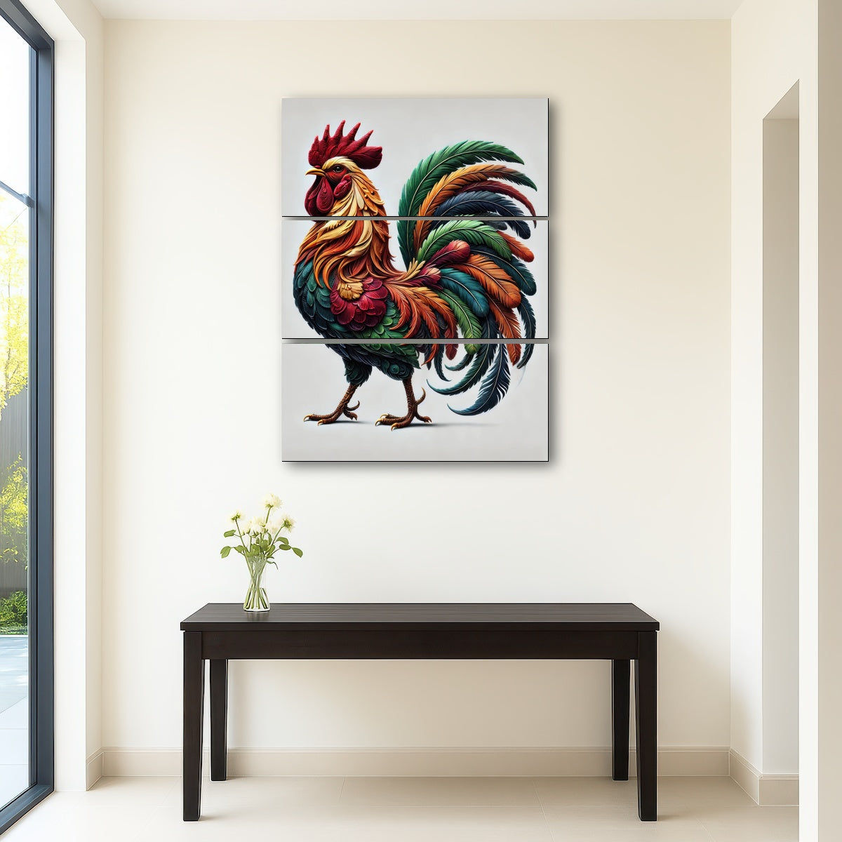 AUTO-MOCKUP ROOM | Majestic Rooster